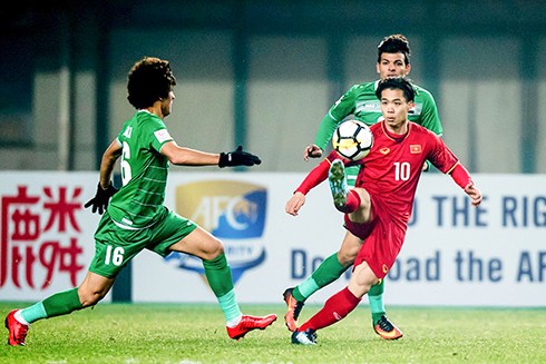 Cuộc so tài mới đây giữa U23 Iraq và U23 Việt Nam