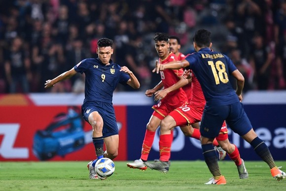 U23 Thái Lan bùng nổ thắng đậm Bahrain ở trận ra quân. Ảnh: AFC