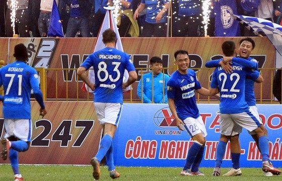 Than Quảng Ninh trở lại AFC Cup bằng chuyến làm khách tại Bali. Ảnh: Minh Hoàng