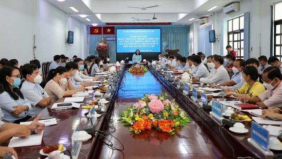 Chủ tịch HĐND TPHCM Nguyễn Thị Lệ: Huyện Củ Chi phải giữ vững 'vùng xanh' cho thành phố ảnh 1
