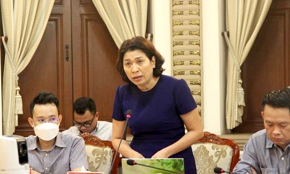 Giám đốc Sở Kế hoạch- Đầu tư TP.HCM Lê Thị Huỳnh Mai.