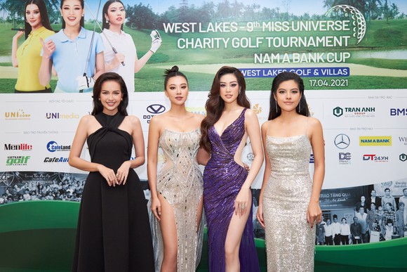 Giải Golf thiện nguyện Hoa Hậu Hoàn vũ Việt Nam quyên góp được 690 triệu đồng xây dựng 2 cây cầu tại tỉnh Long An ảnh 2
