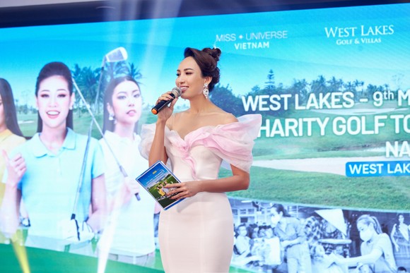 Giải Golf thiện nguyện Hoa Hậu Hoàn vũ Việt Nam quyên góp được 690 triệu đồng xây dựng 2 cây cầu tại tỉnh Long An ảnh 4