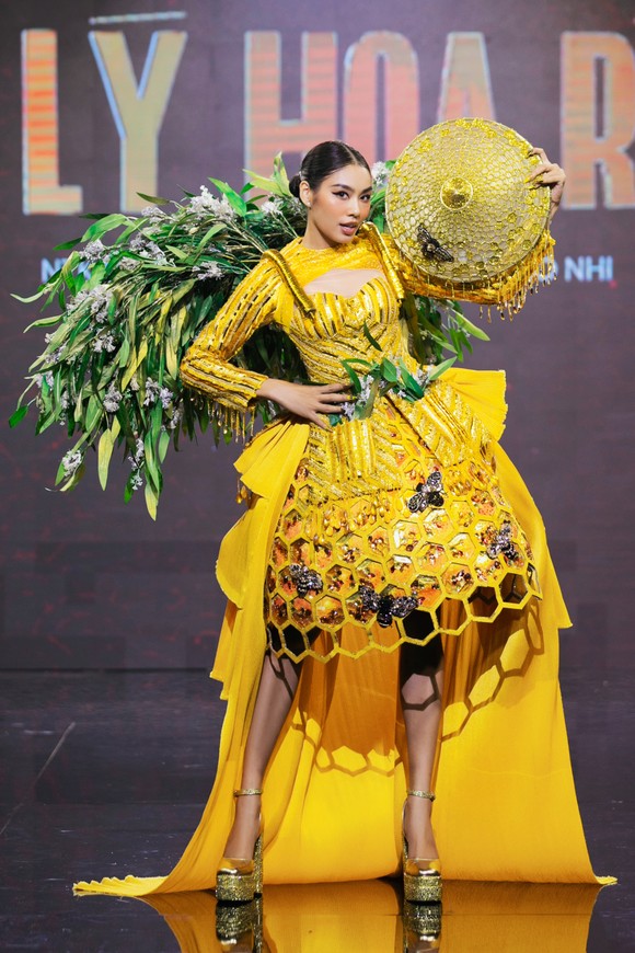 Mãn nhãn đêm trình diễn trang phục dân tộc tôn vinh văn hóa Việt Nam ảnh 4