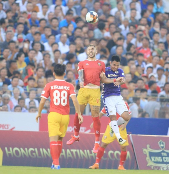 Vòng 4 - LS V.League 2020: Hồng Lĩnh Hà Tĩnh chia điểm kịch tính trước Hà Nội ảnh 4