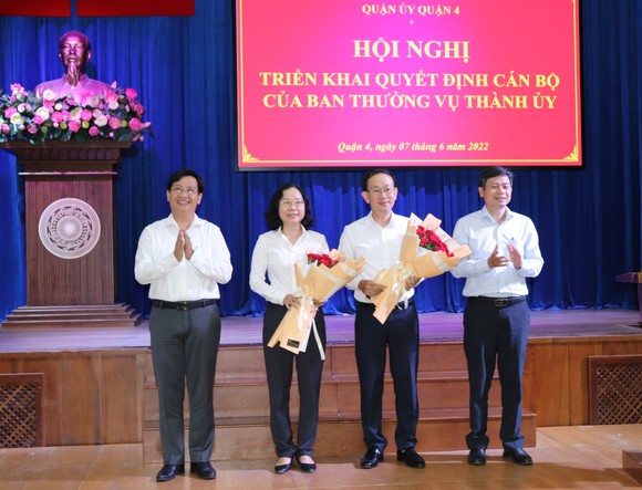 Triển khai quyết định cán bộ chủ chốt tại quận 4 ảnh 1