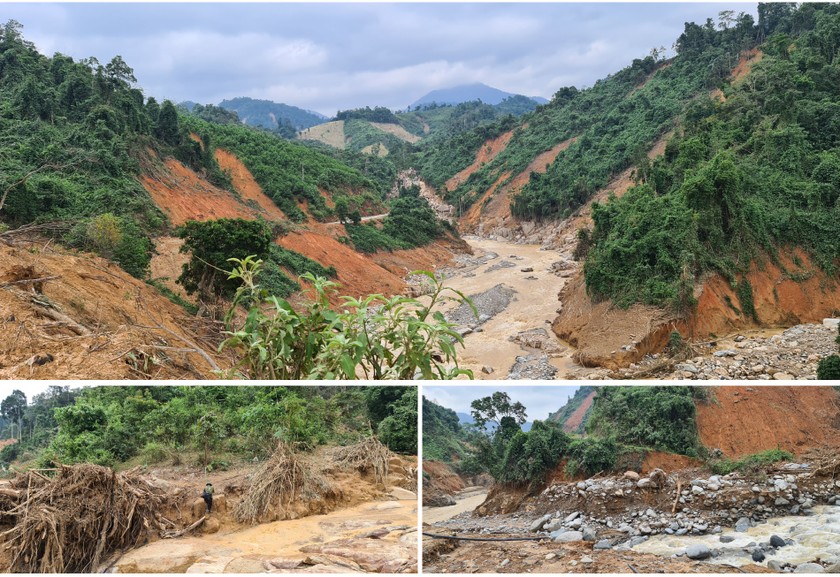 Phuoc Loc Commune chaos after storm, landside, flashflood ảnh 3