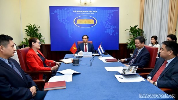 Vietnamese, Cuban deputy foreign ministers hold political consultation ảnh 1