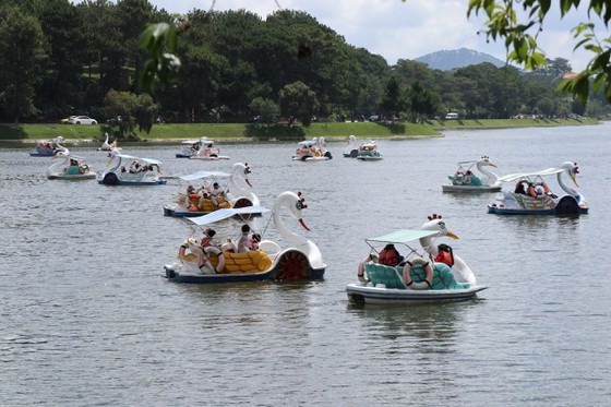 Da Lat City receives more than 145,000 arrivals on holidays ảnh 3