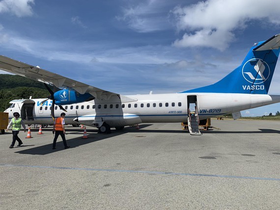 Online check-in available for flights from Con Dao Airport from Nov.10 ảnh 1