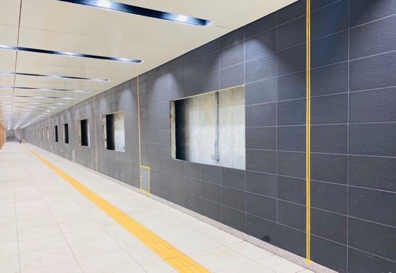 B1 basement of Opera House metro station built 140 days before schedule ảnh 2