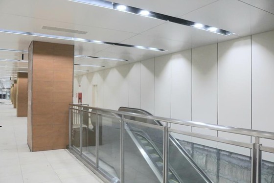 B1 basement of Opera House metro station built 140 days before schedule ảnh 5