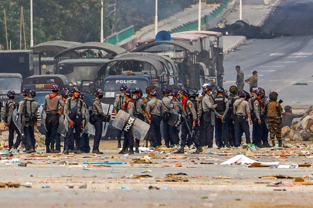Vietnam voices concern over Myanmar’s escalating violence ảnh 1