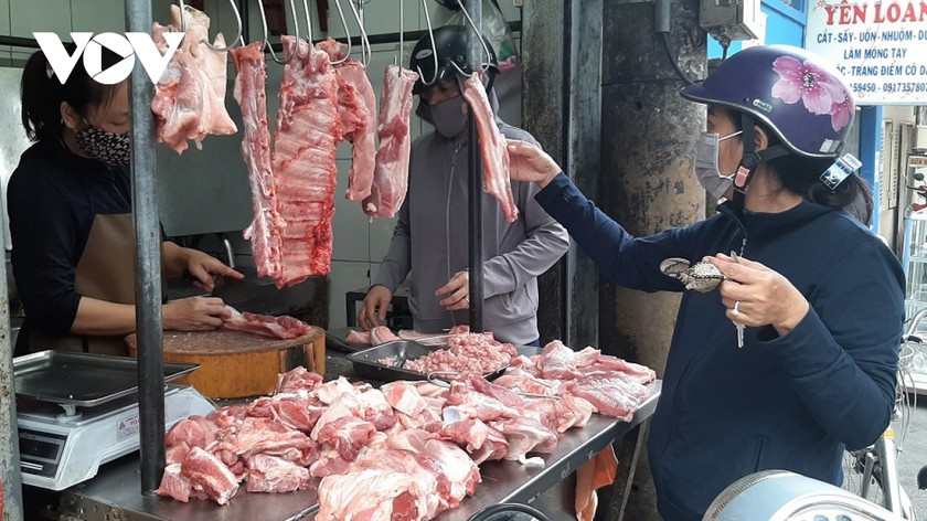 Giá thịt heo tăng thời điểm cuối năm ảnh 1