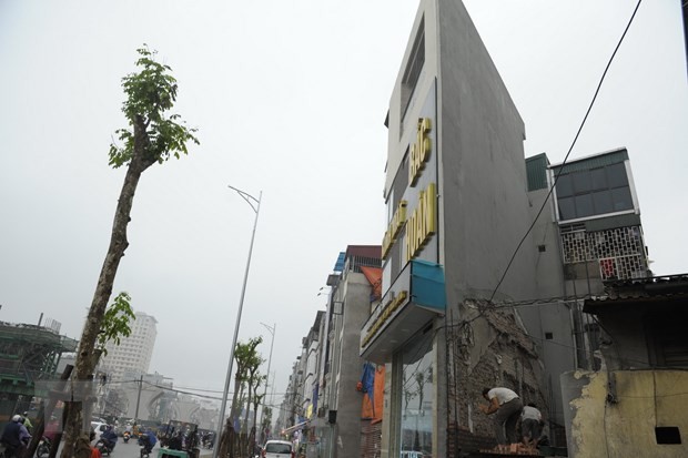 Hà Nội lý giải về nhà “siêu méo siêu mỏng” tại đường vành đai 2 hình ảnh 1 Ha Noi ly giai ve nha “sieu meo sieu mong” tai duong vanh dai 2 hinh anh 1