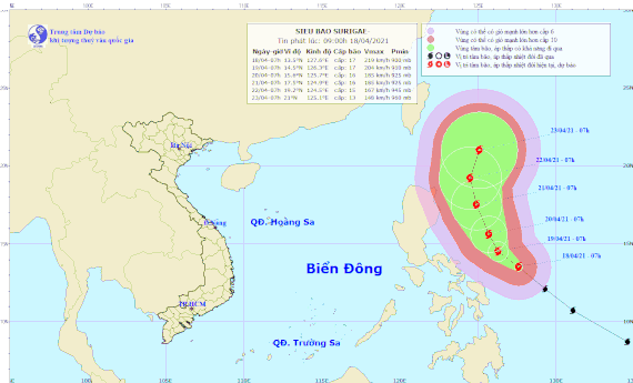 Vietnam ready for typhoon Surigae ảnh 1
