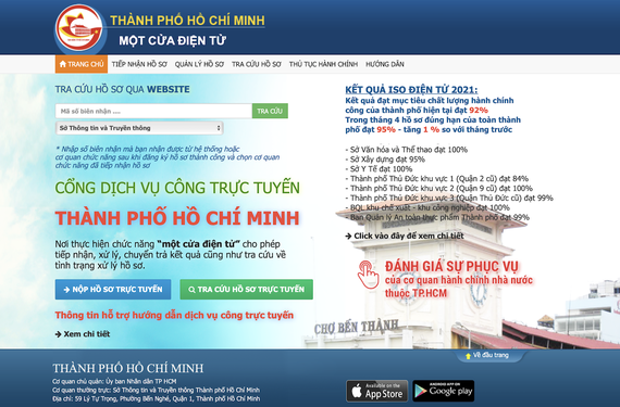 HCMC DoIC delivers all level-4 public services online ảnh 1