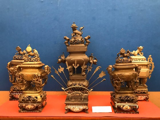 Antiques exhibition opens in An Giang ảnh 4
