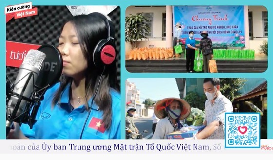 Live music program raises over VND1.5 billion to help prevent Covid-19 ảnh 1