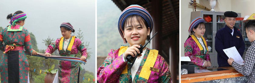 Beauty of women in Ha Giang Province’s plateau of rocks ảnh 11