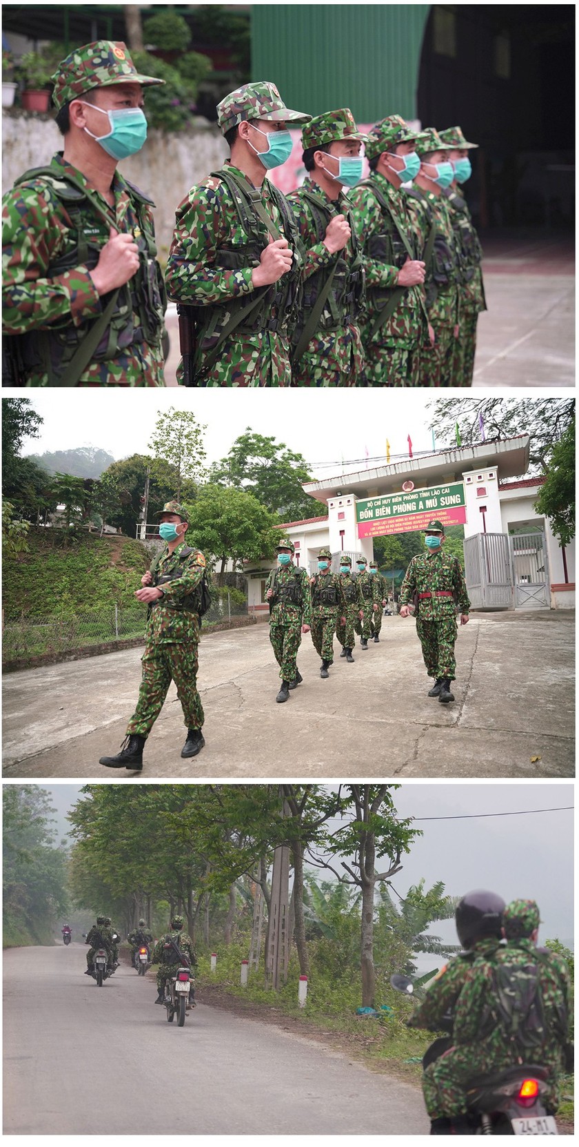Day/night surveillance for controlling spread of Covid-19 at ground crossings ảnh 7