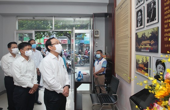 City Party Secretary visits historical sites, works with District 5 ảnh 4