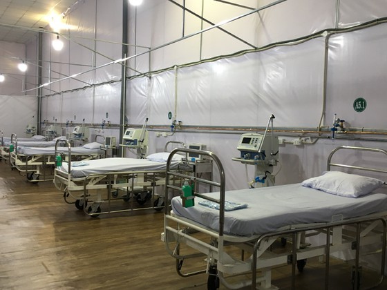 More Covid-19 treatment field hospital comes into operation in Tan Binh District ảnh 3