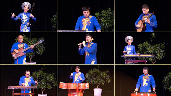 HCMC's art program honors great national unity amid pandemic ảnh 10