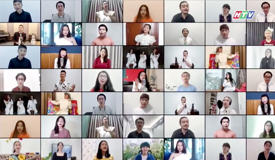 HCMC's art program honors great national unity amid pandemic ảnh 2