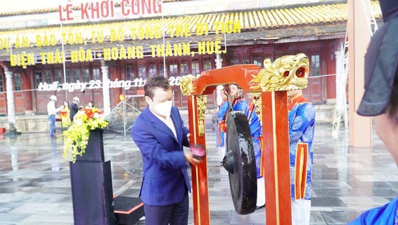 Restoration work of Thai Hoa Palace kicked off ảnh 1