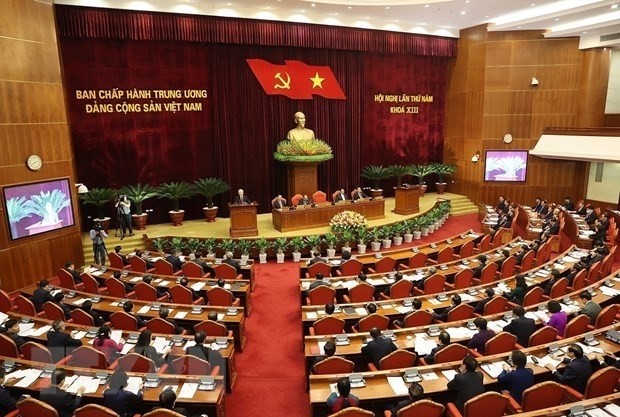 Sixth plenum of 13th Party Central Committee opens ảnh 1