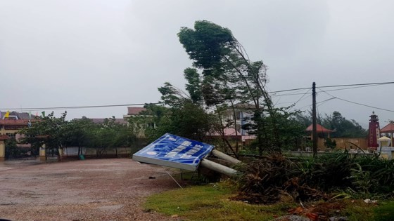 Typhoon Doksuri makes landfall in central provinces  ảnh 4