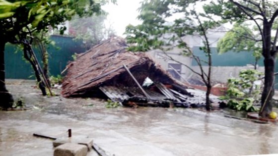 Typhoon Doksuri makes landfall in central provinces  ảnh 10