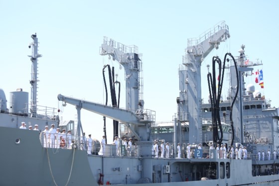 RoK's naval ships arrive in Da Nang city  ảnh 1