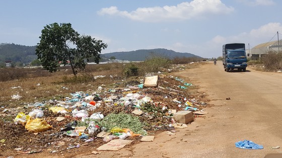 Da Lat handles garbage dumping at abandoned airport ảnh 1