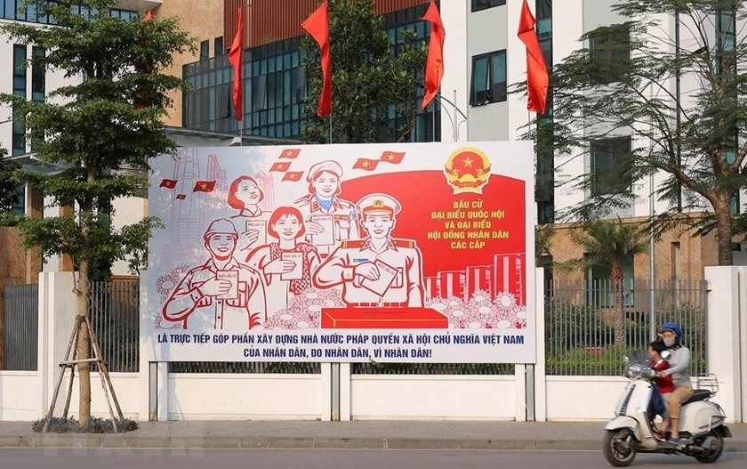 Hanoi welcomes National Assembly election day ảnh 1