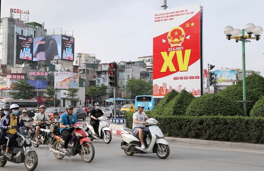 Hanoi welcomes National Assembly election day ảnh 2