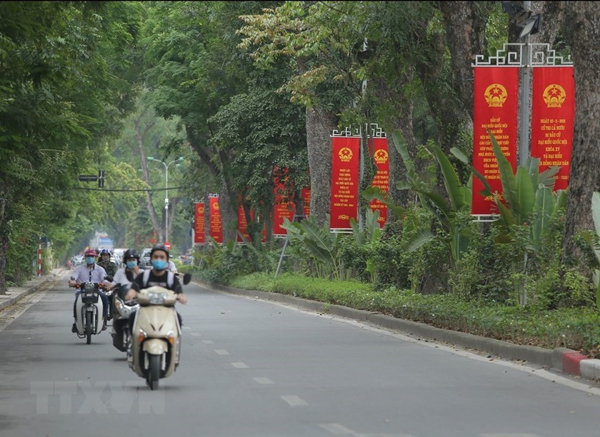 Hanoi welcomes National Assembly election day ảnh 3