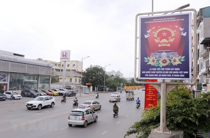 Hanoi welcomes National Assembly election day ảnh 6