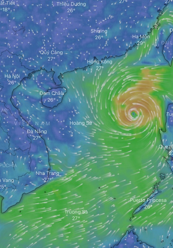Conson, newly-formed storm heads to the East Sea ảnh 1