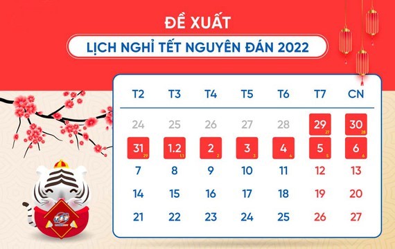 Ministry submits Tet holiday schedule to Prime Minister ảnh 1