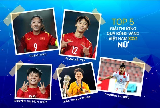 Vietnamese Golden Ball Awards 2021 announces top players for titles ảnh 3