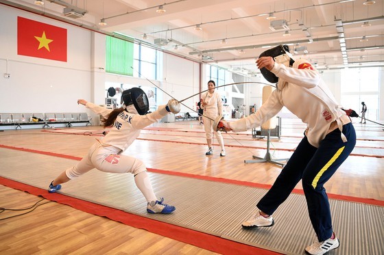 Vietnamese athletes make efforts to shine at SEA Games 31 ảnh 1