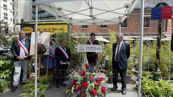 Paris’s square named after Vietnamese person ảnh 1