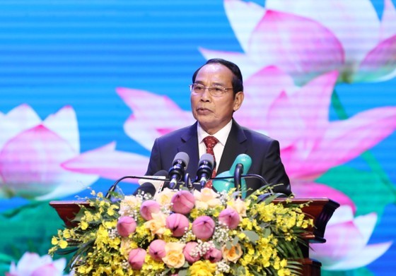 Ceremony held to mark 60th founding anniversary of Vietnam-Laos diplomatic ties ảnh 14
