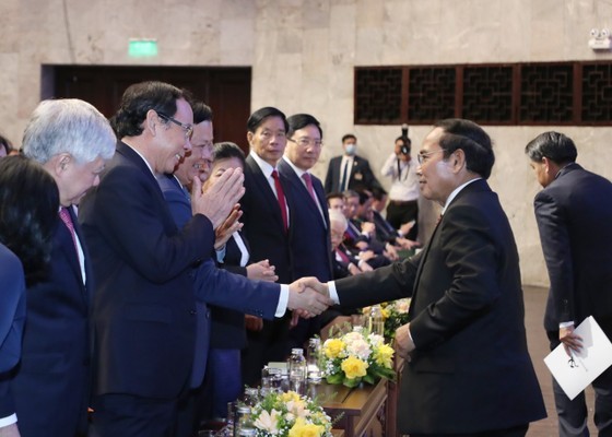 Ceremony held to mark 60th founding anniversary of Vietnam-Laos diplomatic ties ảnh 13
