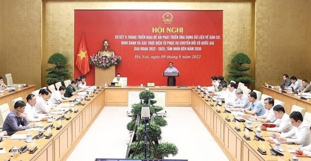 PM chairs conference reviewing digital population data project ảnh 1