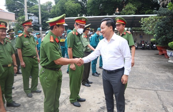Thu Duc City Police launches peak month of ensuring security, social order ảnh 2
