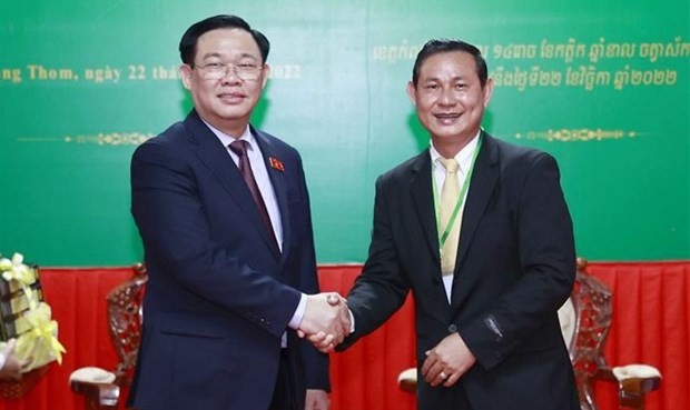 NA leader visits Cambodia’s Kampong Thom Province ảnh 1