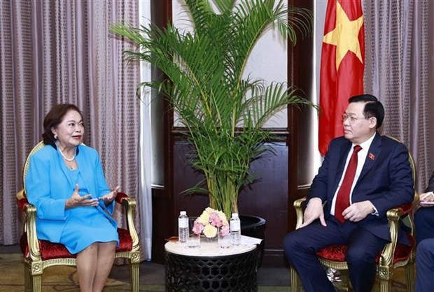 NA Chairman receives President of Clark Development Corporation ảnh 2